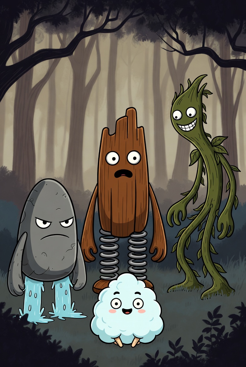 Creatures optimized to get the fruit.